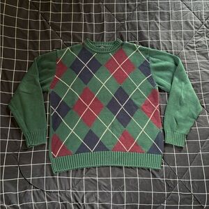 Vintage Dockers Argyle Sweater
